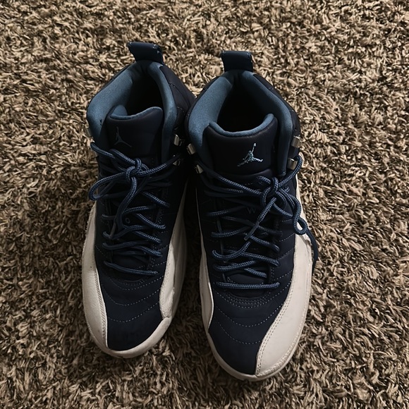 Men’s Jordan 12’s Indigo size 8.5 used just need a little clean up - Picture 1 of 6